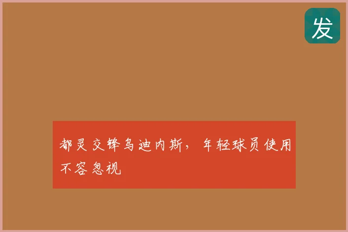 都灵交锋乌迪内斯,年轻球员使用不容忽视